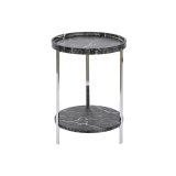Sofabord DKD Home Decor Sort Tr MDF 40 x 40 x 53 cm #2