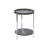 Sofabord DKD Home Decor Sort Tr MDF 40 x 40 x 53 cm #1