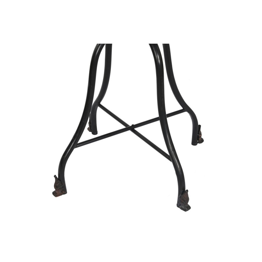 Fritstende spejl DKD Home Decor Sort Metal Krystal 61 x 62 x 174 cm #9