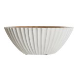 Salatskl DKD Home Decor Hvid Natur Mangotr 30 x 30 x 12 cm #10