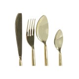 Bestik DKD Home Decor Gylden Rustfrit st�l 4,5 x 1,5 x 21 cm 16 Dele #2