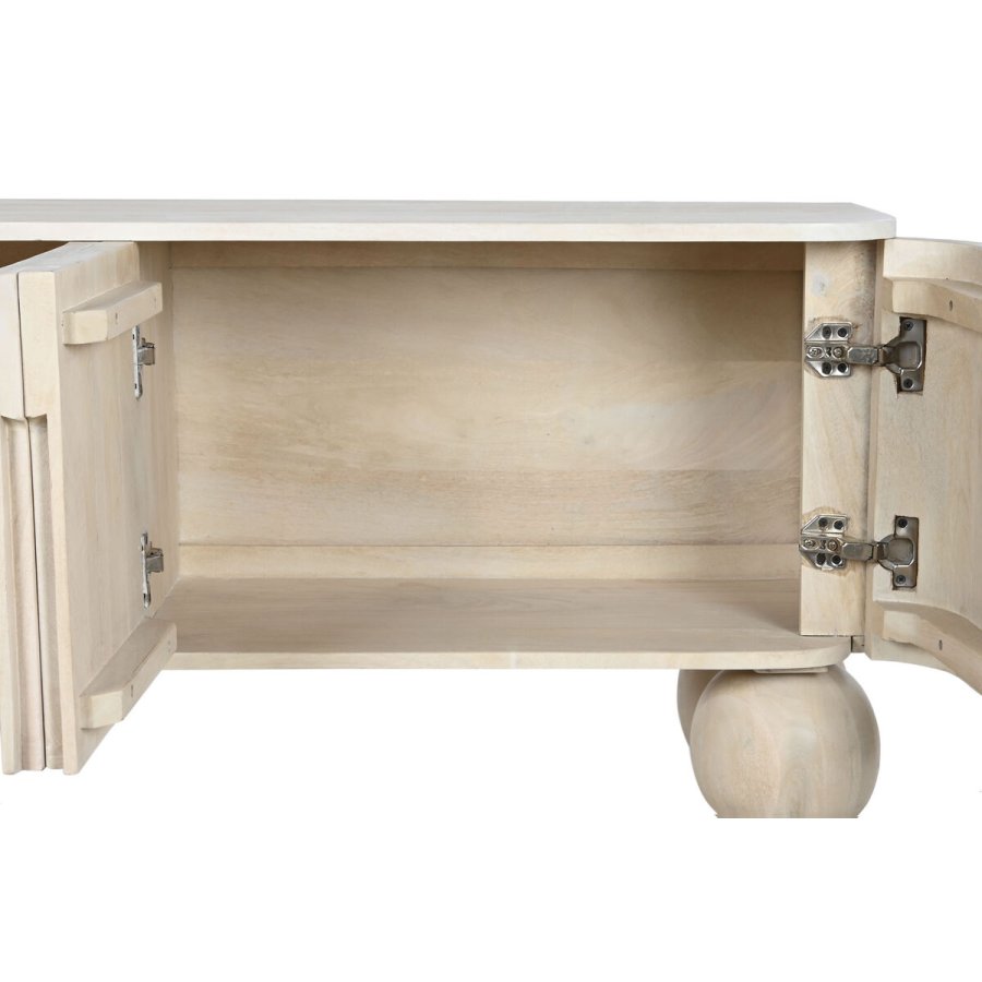 mbler Home ESPRIT Hvid Mangotr 140 x 40 x 58 cm #4