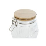 St med 3 Dser Home ESPRIT Gennemsigtig Silikone Bambus Krystal 13,5 x 13,5 x 27 cm #4