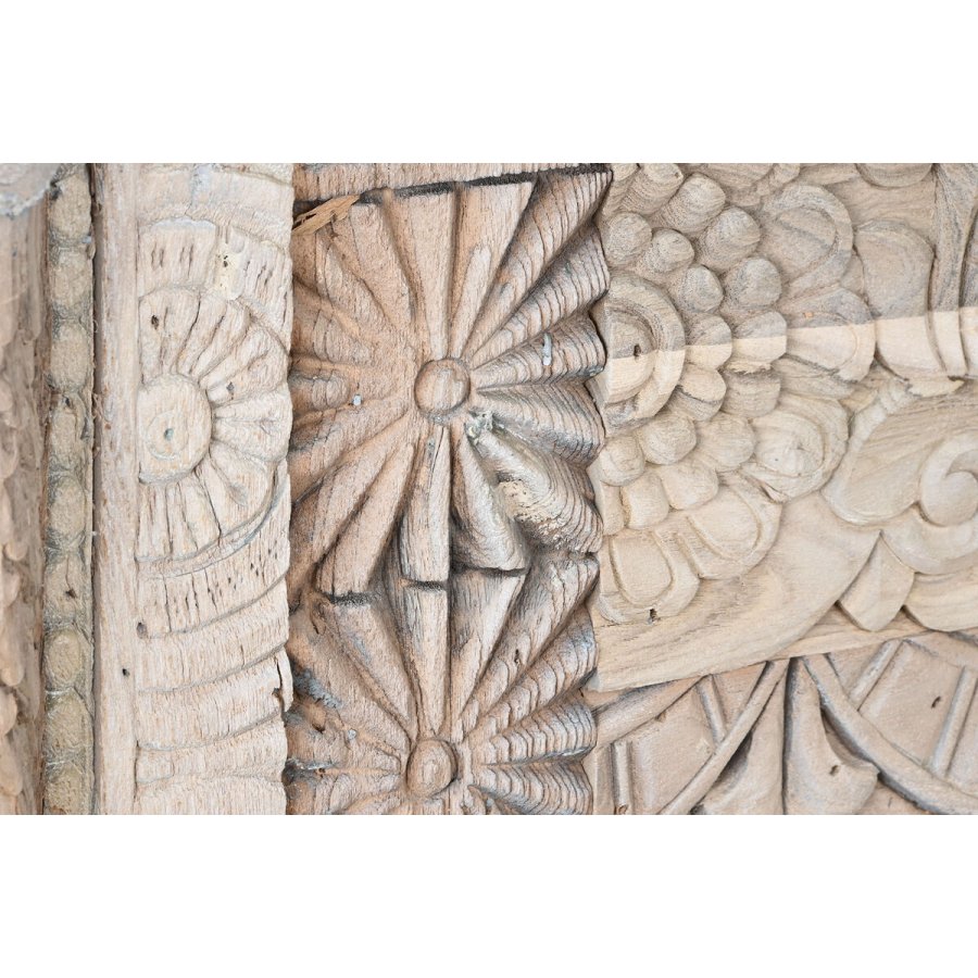 Sofabord Home ESPRIT Hvid Mangotr� 182 x 54 x 91 cm #3