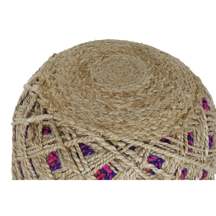 Fodsttte Home ESPRIT Brun Multifarvet Jute 40 x 40 x 45 cm #2