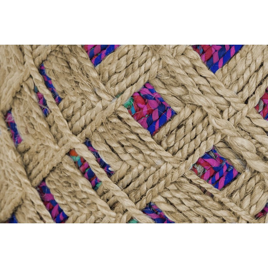Fodsttte Home ESPRIT Brun Multifarvet Jute 40 x 40 x 45 cm #4