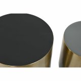 St med 2 borde Home ESPRIT matte black #1