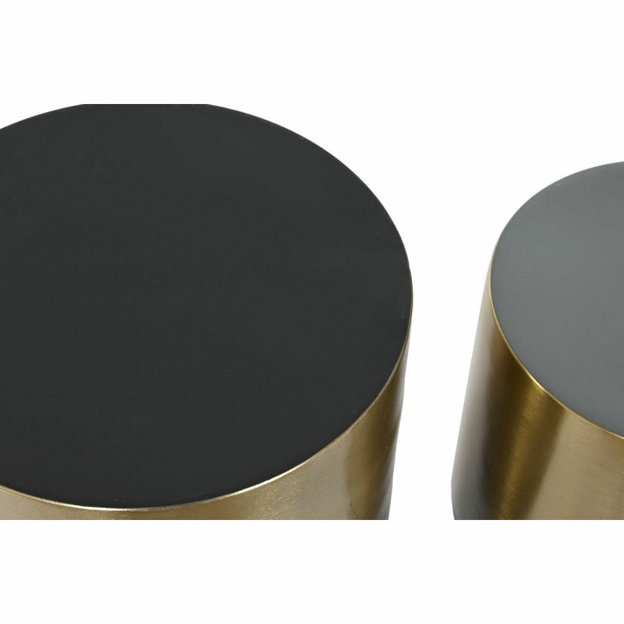 St med 2 borde Home ESPRIT matte black #1