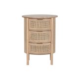 Natbord Home ESPRIT Natur Naturgummi 48 x 35 x 66 cm #17