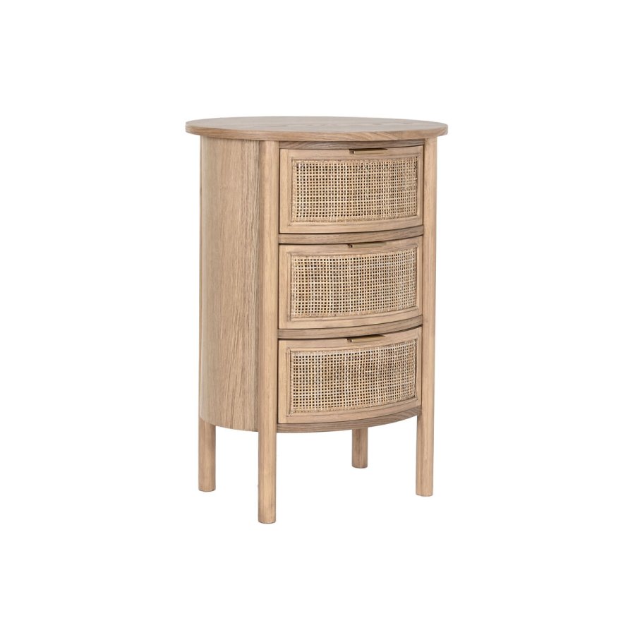 Natbord Home ESPRIT Natur Naturgummi 48 x 35 x 66 cm #1