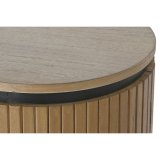 mbler Home ESPRIT Sort Natur Metal Paulonia tr 180 x 40 x 55 cm #4