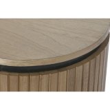 Natbord Home ESPRIT Natur Metal Paulonia tr 60 x 43 x 57 cm #3