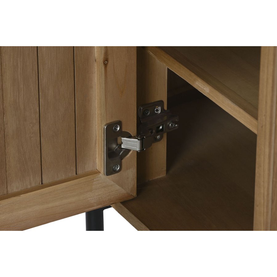 Natbord Home ESPRIT Natur Metal Paulonia tr 60 x 43 x 57 cm #7