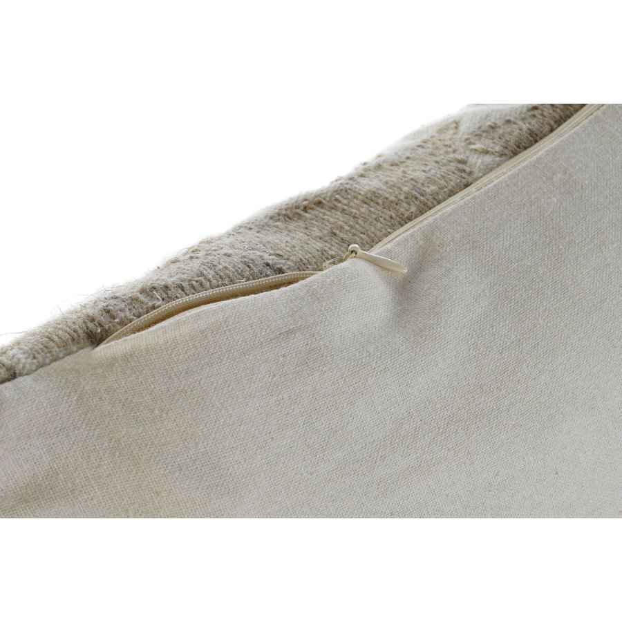 Pude Home ESPRIT Brun Beige 45 x 15 x 45 cm #4