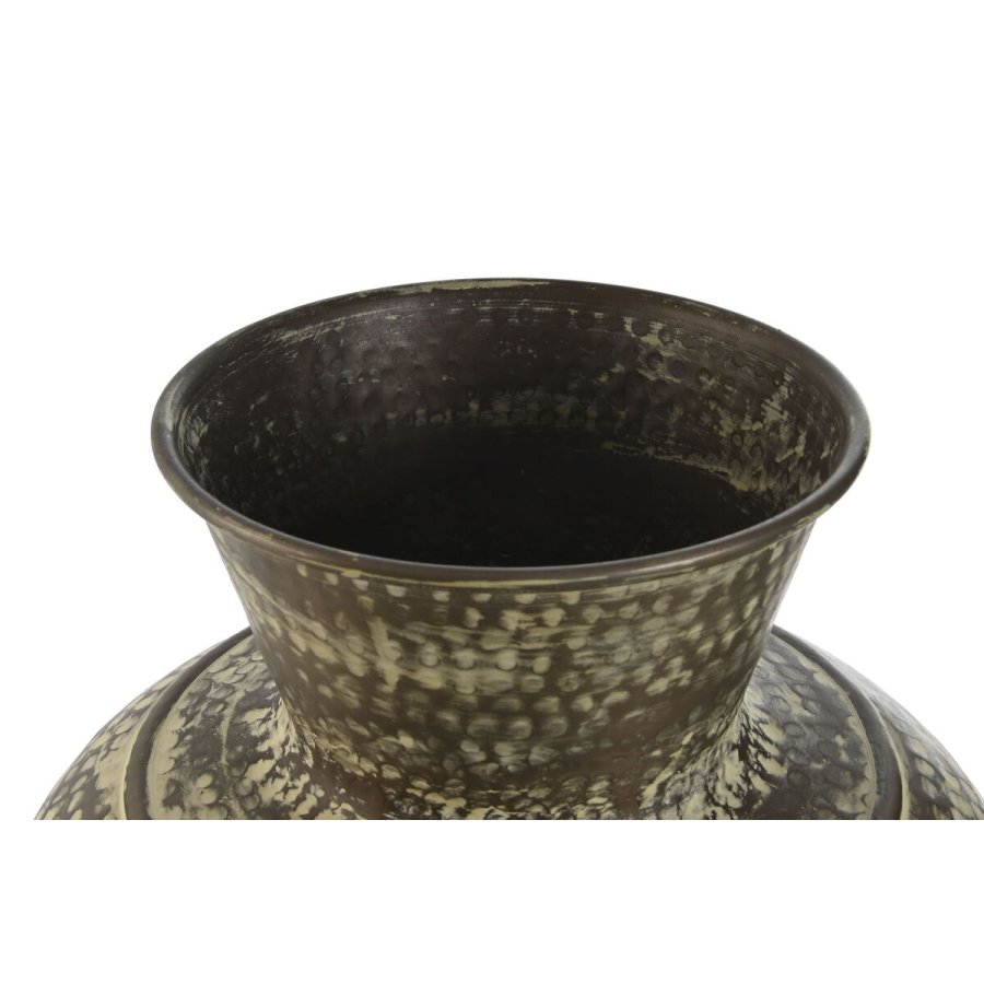 Vase Home ESPRIT Grn Aluminium 42 x 42 x 45 cm #2