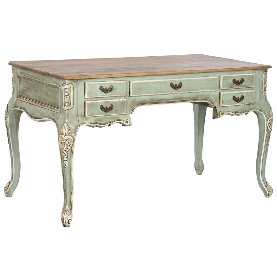 Skrivebord Home ESPRIT Tr� 75 x 133 x 68 cm #1