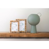 Fotoramme Home ESPRIT Hvid Brun Krystal Mangotr 21 x 3 x 26 cm #5