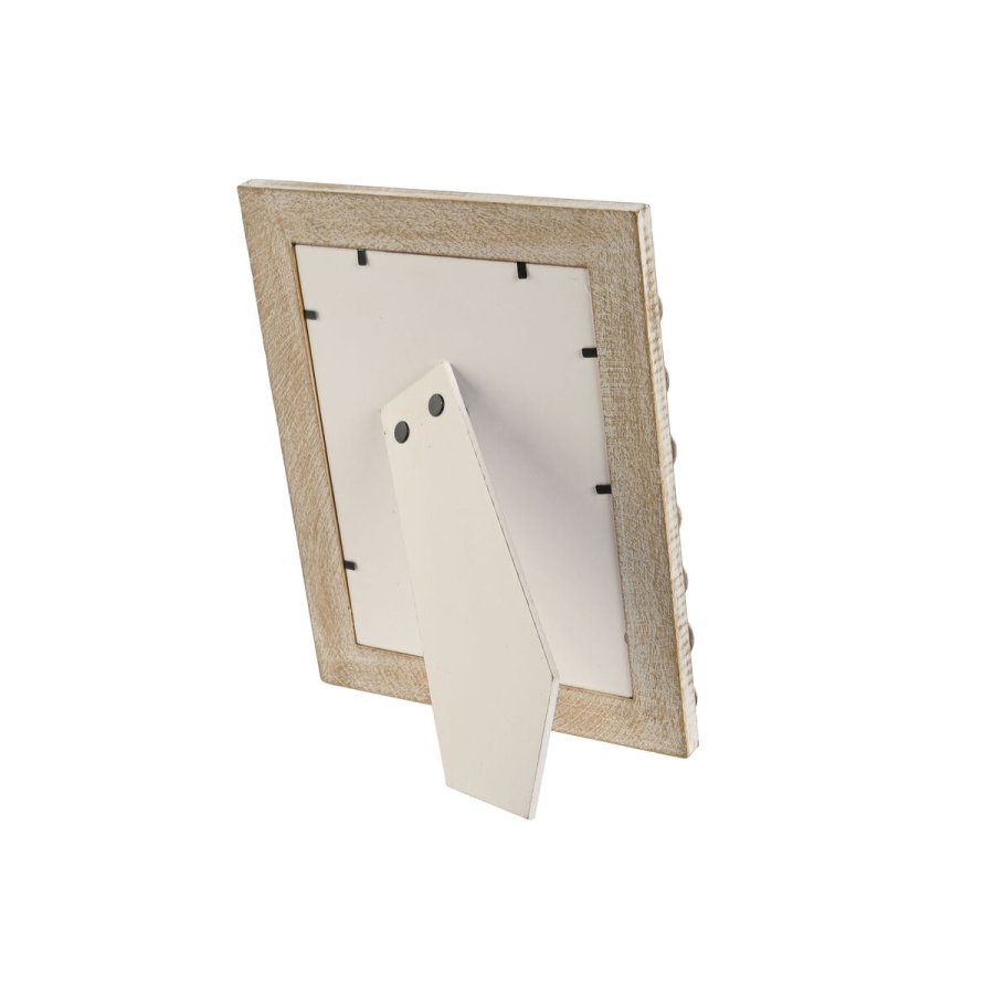 Fotoramme Home ESPRIT Hvid Brun Krystal Mangotr 21 x 3 x 26 cm #13