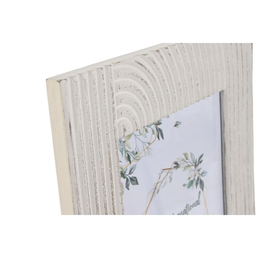 Fotoramme Home ESPRIT Hvid Krystal Tr MDF Indianer mand 32 x 1,5 x 37 cm #5