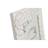 Fotoramme Home ESPRIT Hvid Krystal Tr MDF 37 x 1,5 x 37 cm #5