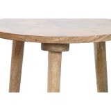 Sofabord Home ESPRIT Hvid Lys brun Mangotr 40 x 40 x 47,5 cm (2 enheder) #4