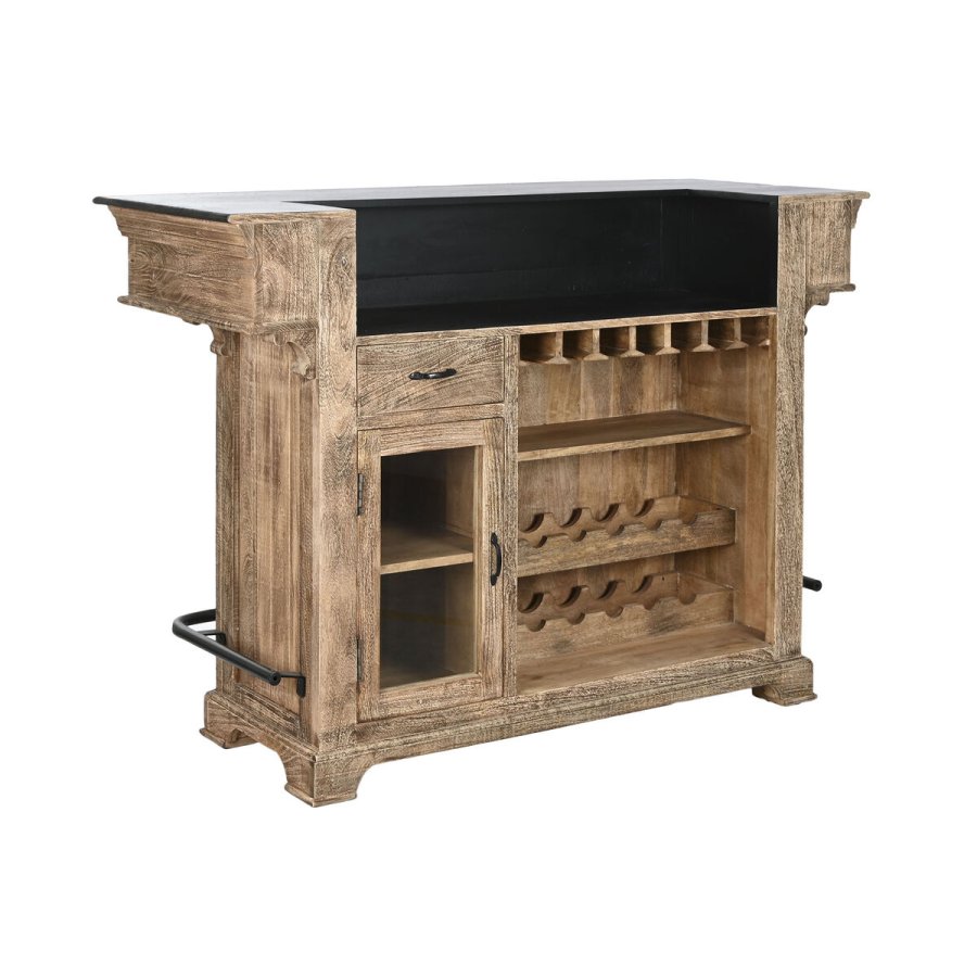 Bar-mbler Home ESPRIT Brun Sort Natur 152 x 61 x 107 cm BAR #1