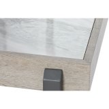 Sofabord Home ESPRIT Hvid Gr Natur Metal 50 x 50 x 50 cm #3