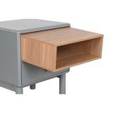 Natbord Home ESPRIT Bl Gr Natur Tr MDF 48 x 40 x 55 cm #25