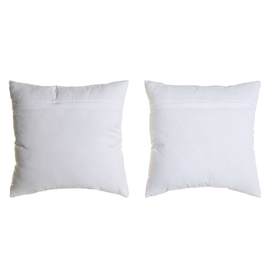 St med puder Home ESPRIT Tropisk 45 x 8 x 45 cm (2 enheder) #5