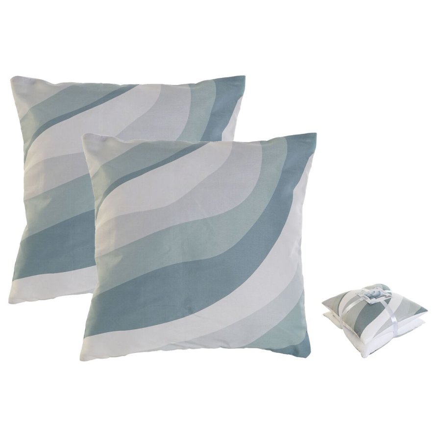 St med puder Home ESPRIT Blger 45 x 5 x 45 cm (2 enheder) #1