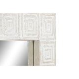 Vgspejl Home ESPRIT Hvid Natur Indianer mand 94 x 3 x 140 cm 120 x 3 x 76 cm #9