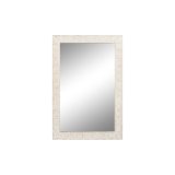 Vgspejl Home ESPRIT Hvid Natur Indianer mand 94 x 3 x 140 cm 120 x 3 x 76 cm #1