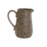 Kande Home ESPRIT Brun Grn Stentj Blad af en plante Shabby Chic #1