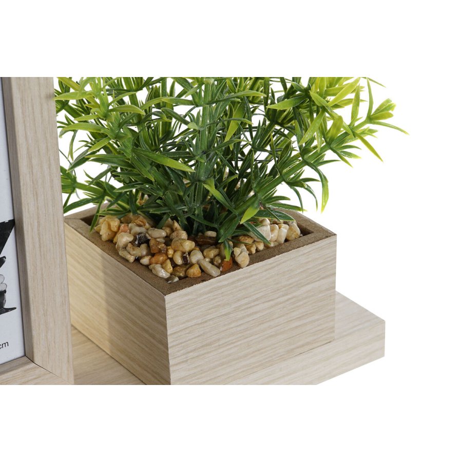 Fotoramme Home ESPRIT Natur Tr MDF Skandinavisk 25 x 7 x 19 cm #9
