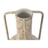 Vase Home ESPRIT Hvid Metal 23 x 23 x 35,5 cm #2