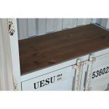 Hylder Home ESPRIT Turkisbl Himmelbl Metal Tr MDF 87 x 44 x 168,5 cm #2