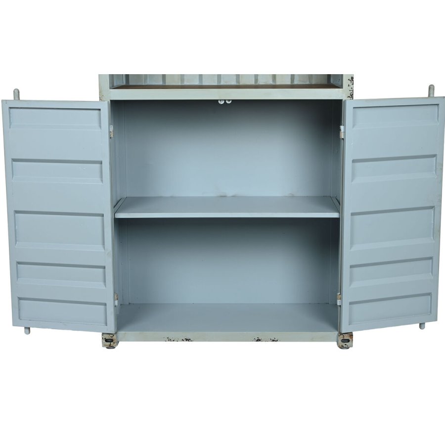 Hylder Home ESPRIT Turkisbl Himmelbl Metal Tr MDF 87 x 44 x 168,5 cm #4