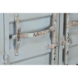 Flaskereol Home ESPRIT Turkisbl Metal Tr MDF 76,5 x 39,5 x 157,5 cm #7