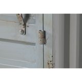 Flaskereol Home ESPRIT Turkisbl Metal Tr MDF 76,5 x 39,5 x 157,5 cm #13