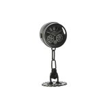Namizna ura Home ESPRIT Hvid Sort Slvfarvet Metal Krystal 18 x 17 x 40,5 cm #1
