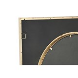 V�gspejl Home ESPRIT Hvid Gylden Jern Spejl 100 x 4 x 100 cm #4