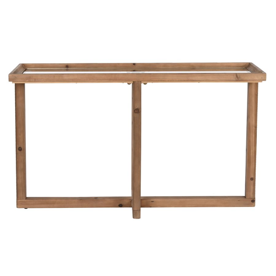 Console Home ESPRIT Brun Krystal Gran 120 x 33 x 75 cm #6