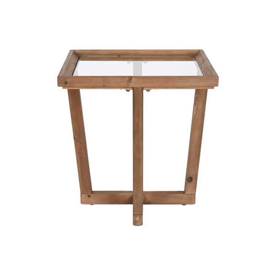 Sofabord Home ESPRIT Brun Krystal Gran 58 x 58 x 60 cm #4