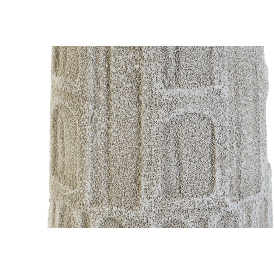 Vase Home ESPRIT Hvid Harpiks 15 x 15 x 41 cm #3