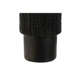 Vase Home ESPRIT Sort Harpiks 10 x 10 x 30 cm (12 enheder) #4