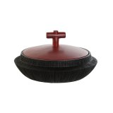 Tromme Home ESPRIT Sort Rd Harpiks Orientalsk 28 x 28 x 15 cm #1