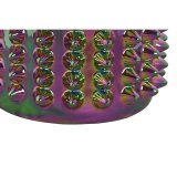 Sofabord Home ESPRIT Multifarvet Porceln 31 x 31 x 43 cm #4