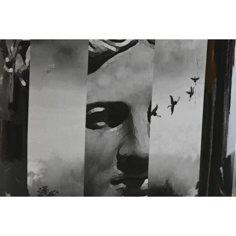 Tromme Home ESPRIT Sort Gr�n Gylden Porcel�n 20,5 x 20,5 x 27 cm #4