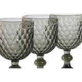 St med glas Home ESPRIT Gr Krystal 240 ml (6 enheder) #4