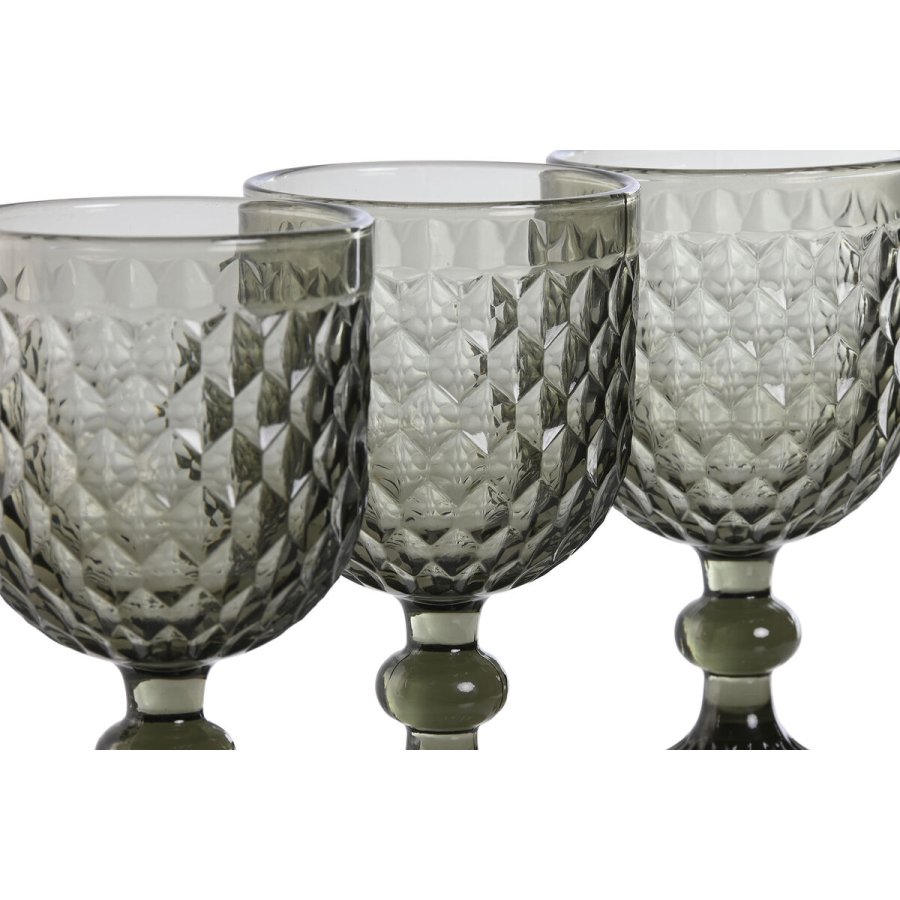 St med glas Home ESPRIT Gr Krystal 240 ml (6 enheder) #4